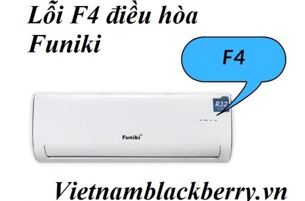 Lỗi F4 điều hòa Funiki